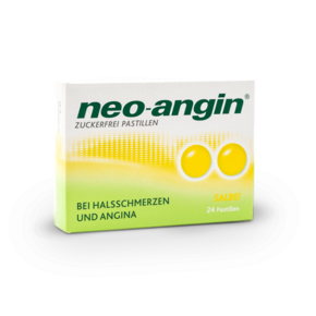 neo-angin® Salbei zuckerfrei Pastillen, A-Nr.: 4480540 - 01