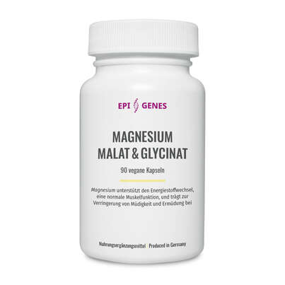 NatuGena Magnesium Malat &amp; Glycinat Kapseln, A-Nr.: 5699306 - 01