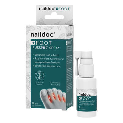 naildoc® +FOOT Fußpilz- Spray, A-Nr.: 5629464 - 01