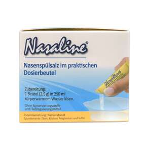 NASALINE® Nasenspülsalz, A-Nr.: 3487190 - 01