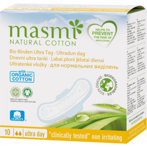 Masmi Organic Care - Bio Monatsbinden Ultra Tag, A-Nr.: 4368783 - 01