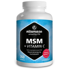Vitamaze MSM hochdosiert +Vit. C, A-Nr.: 5179311 - 01