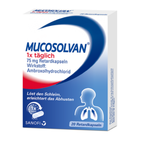 Mucosolvan® 1x täglich 75mg Retardkapseln, A-Nr.: 0990735 - 01