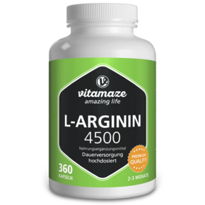 Vitamaze L-Arginin 750mg hochdosiert, A-Nr.: 5179647 - 01
