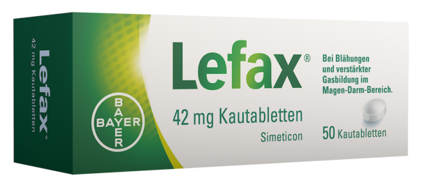 Lefax® Kautabletten, A-Nr.: 2456394 - 01