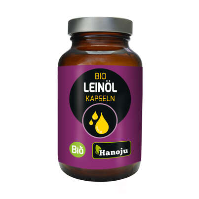 Hanoju Leinöl Kapseln Bio 270mg, A-Nr.: 4255731 - 01