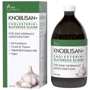 doc nature‘s KNOBLISAN+ CHOLESTERIN + BLUTDRUCK ELIXIER, A-Nr.: 4552601 - 01