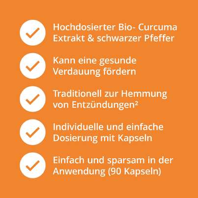 Sie sehen eine Packung Casida Kurkuma Kapseln mit schwarzem Pfeffer, Produktbild: 03 Casida Kurkuma Kapseln mit schwarzem Pfeffer, A-Nr.: 5338991 - 03