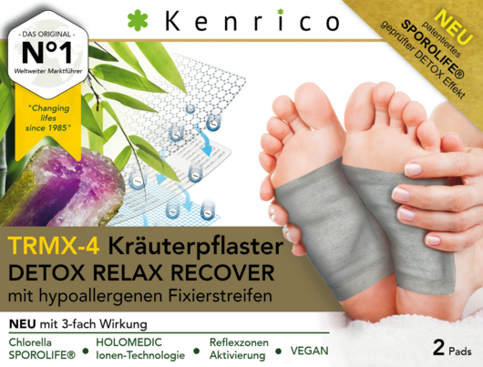 TRMX-4 Kräuterpflaster DETOX RELAX RECOVER, A-Nr.: 5358568 - 02