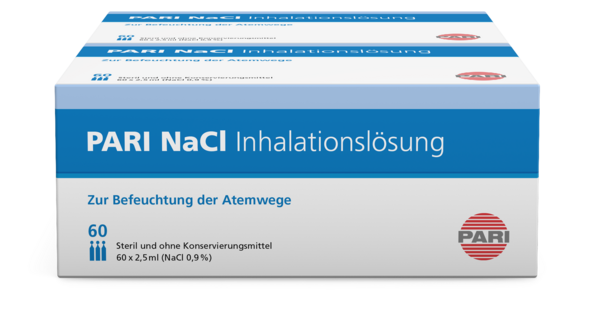 PARI NaCl 0,9% Inhalationslösung, A-Nr.: 3455563 - 01