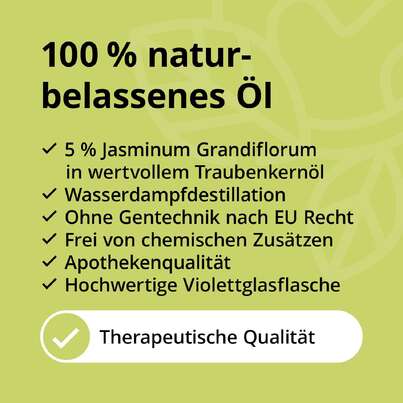 Jasmin Öl 5 % ätherisch, A-Nr.: 5807658 - 02