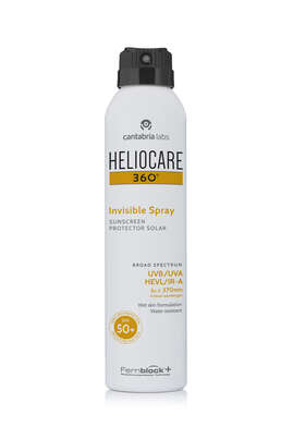 Sie sehen eine Packung Heliocare 360° Invisible Spray SPF 50+, Produktbild: 01 Heliocare 360° Invisible Spray SPF 50+, A-Nr.: 5277137 - 01