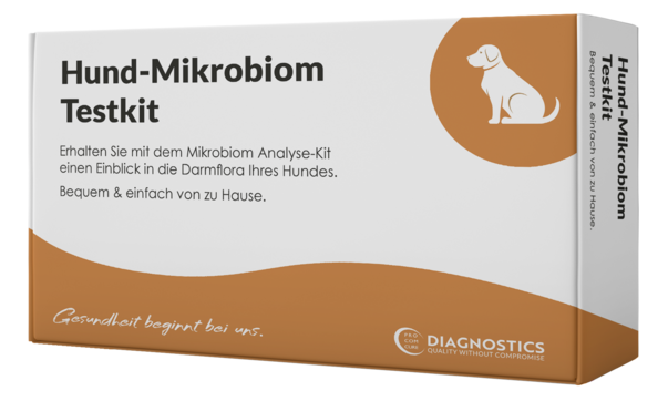 HUND-MIKROBIOM TESTKIT, A-Nr.: 5838050 - 01