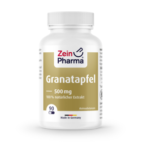 Zeinpharma Granatapfel Extrakt 500 mg Kapseln, A-Nr.: 3874627 - 01