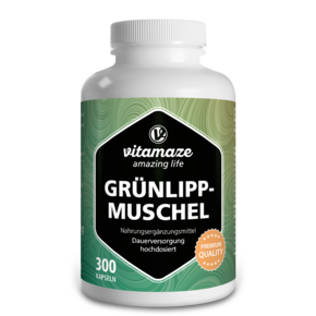 Vitamaze Grünlippmuschel 500mg hochdosiert, A-Nr.: 5179529 - 01