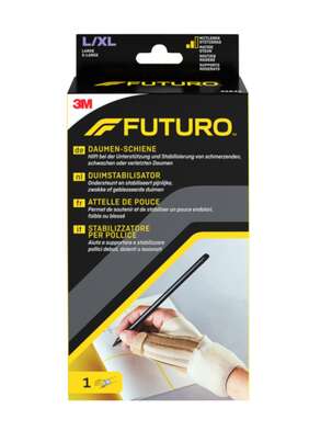 FUTURO™ Daumen-Schiene 45842, L/XL (17.8 - 22.9 cm), A-Nr.: 3481804 - 01