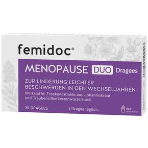 femidoc® MENOPAUSE DUO Dragees, A-Nr.: 5504515 - 01