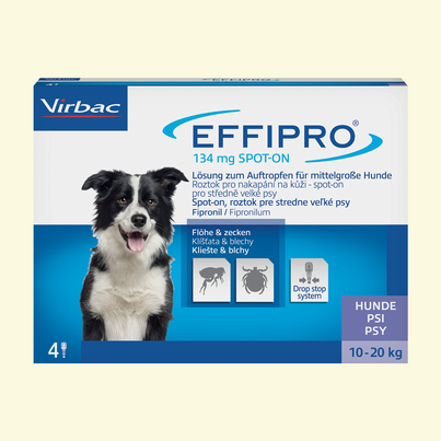 Effipro 134mg Lösung zum Auftropfen für mittelgroße Hunde, A-Nr.: 3546998 - 03