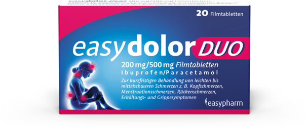 easydolor DUO 200 mg/500 mg Filmtabletten, A-Nr.: 4993529 - 02