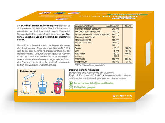 Dr. Böhm Immun Elixier Trinkpulver, A-Nr.: 5377011 - 03