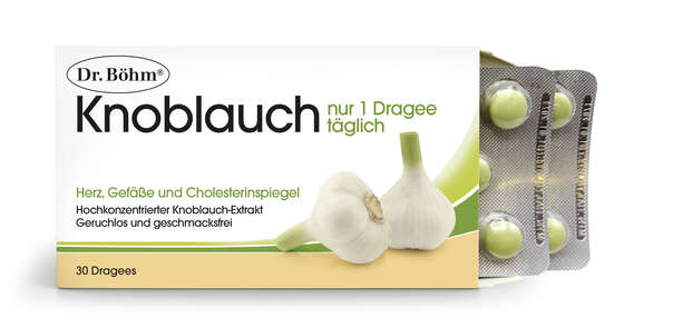 Dr. Böhm Knoblauch nur 1 Dragee täglich, A-Nr.: 1520316 - 02