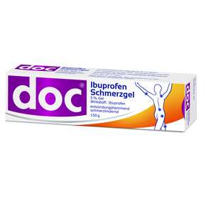 doc® Ibuprofen Schmerzgel 150 g, A-Nr.: 5569176 - 01