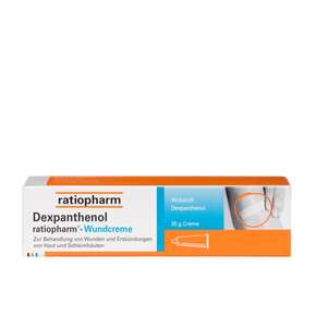 Dexpanthenol ratiopharm® Wundcreme, A-Nr.: 2424253 - 01