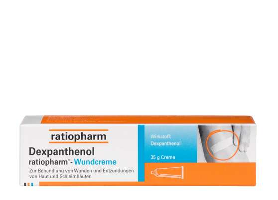 Dexpanthenol ratiopharm® Wundcreme, A-Nr.: 2424253 - 01