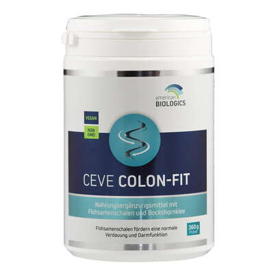 Sie sehen eine Packung CEVE Colon Fit Pulver, Produktbild: 01 CEVE Colon Fit Pulver, A-Nr.: 5756406 - 01