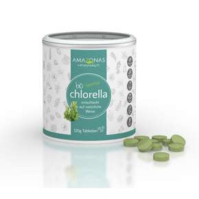Bio Chlorella Algen Tabletten, 300 St. zum Entschlacken, A-Nr.: 5229138 - 01