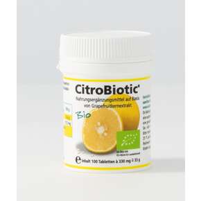 Citrobiotic Grapefruitkernextrakt Tabletten 100 Stück, A-Nr.: 2218855 - 01