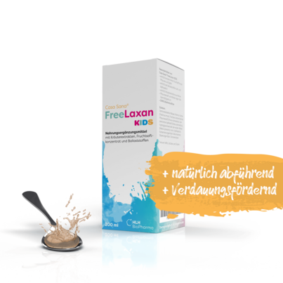 Sie sehen eine Packung Casa Sana FreeLaxan KIDS, Produktbild: 03 Casa Sana FreeLaxan KIDS, A-Nr.: 5569294 - 03