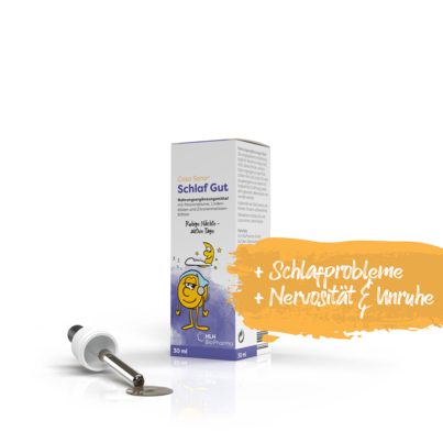 Sie sehen eine Packung Casa Sana Schlaf Gut, Produktbild: 02 Casa Sana Schlaf Gut, A-Nr.: 5237267 - 02