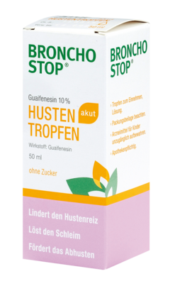 Bronchostop Guaifenesin 10% akut Tropfen, A-Nr.: 3916952 - 01