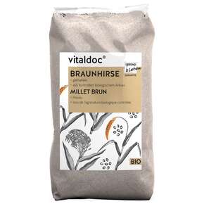 vitaldoc® BIO Braunhirse, gemahlen, A-Nr.: 5619589 - 01