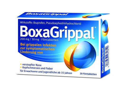 BoxaGrippal® 200 mg/30 mg - Filmtablette 20 Stk., A-Nr.: 3931816 - 01