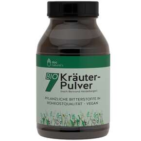 doc nature’s BIO 7 Kräuter-Pulver, Glas, A-Nr.: 5619483 - 01