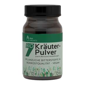 doc nature’s BIO 7 Kräuter-Pulver, Glas, A-Nr.: 5619477 - 01