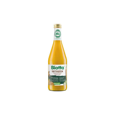 Sie sehen eine Packung Biotta Saftfasten Bio, Produktbild: 02 Biotta Saftfasten Bio, A-Nr.: 5620931 - 02