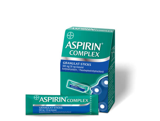 Aspirin Complex Granulat-Sticks 500 mg/30 mg Granulat, A-Nr.: 5507554 - 01