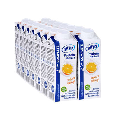 all in® COMPLETE Joghurt Orange (14 x 250 ml), A-Nr.: 4907292 - 04