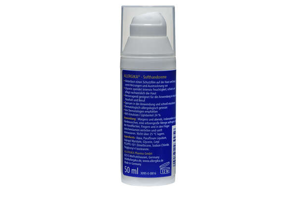 Allergika Softhandcreme 50ml, A-Nr.: 3377745 - 01