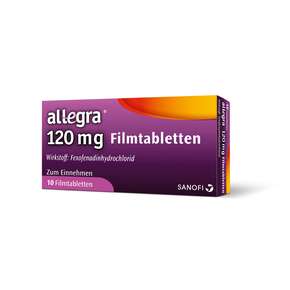 Allegra® 120mg Filmtabletten, A-Nr.: 4200032 - 01