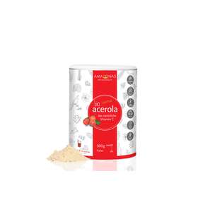 BIO Acerola Vitamin C Fruchtpulver, mit 17% natürlichem Vitamin C, 500g, A-Nr.: 5229032 - 01