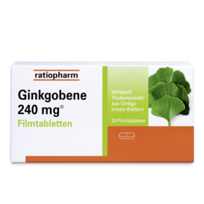 Ginkgobene 240 mg® Filmtabletten, A-Nr.: 4222022 - 01