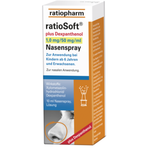 ratioSoft® PLUS Dexpanthenol 1,0 mg Nasenspray, A-Nr.: 4214011 - 01