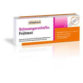 Schwangerschafts-Frühtest ratiopharm, A-Nr.: 5374260 - 01