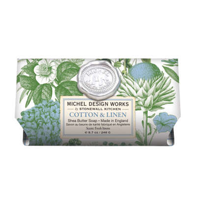Michel Design Works Badeseife Cotton &amp; Linen, A-Nr.: 5219192 - 01