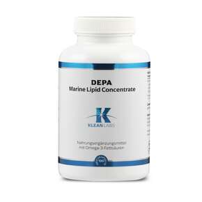 Depa Marine Lipid Concentrate Omega-3 Klean Labs Weichkapseln, A-Nr.: 5598255 - 01