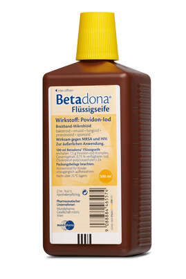 Betadona® Flüssigseife 1000 ml, A-Nr.: 4465581 - 01